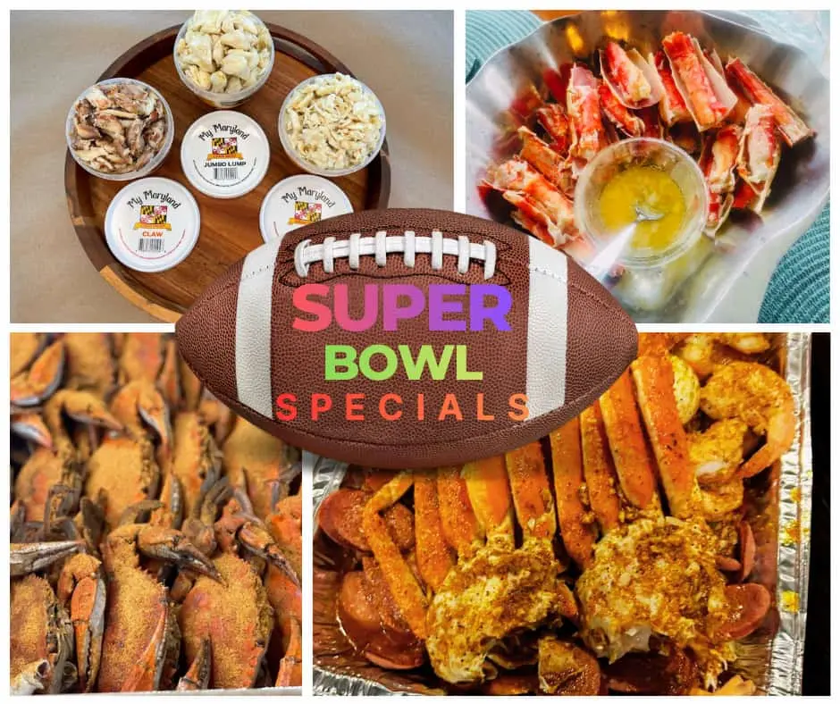 Time to get ready for the Big Game- Place your seafood orders now before kickoff!